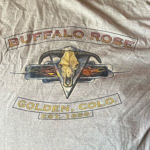 Buffalo Rose LS Grey Teeshirt